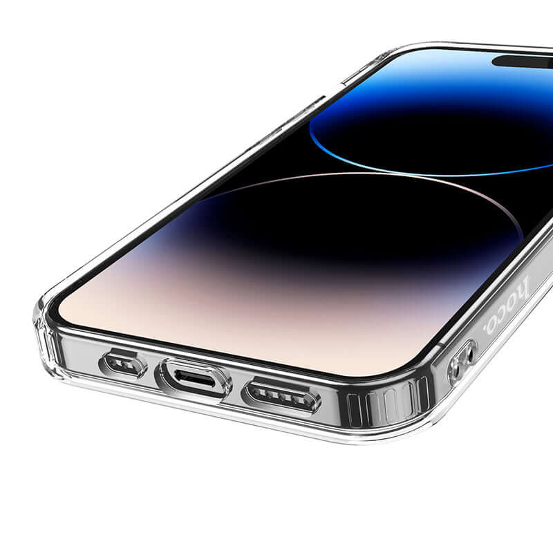 iPhone 14 Pro Magnetic Magsafe TPU Protection Transparent Back Case
