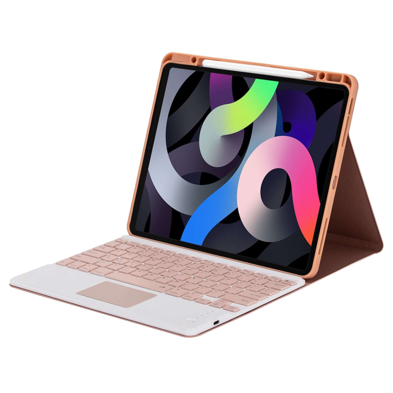 iPad Pro 12.9 2022 2021 2020 2018 Backlit Trackpad Removable Bluetooth Keyboard Cover