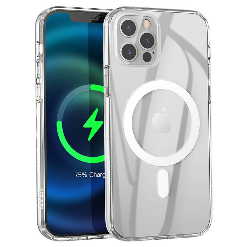 iPhone 12 mini/12/12 Pro/12 Pro Max transparent TPU Magsafe magnetic protective case