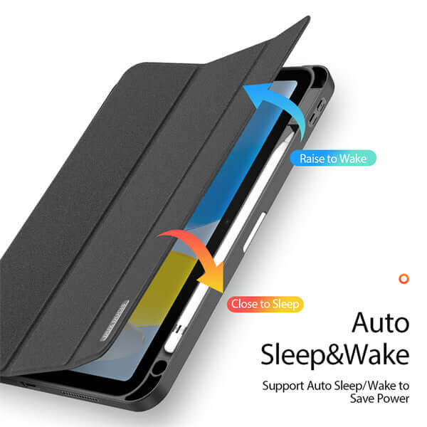 iPad 10 10th 2022 / iPad 11 (A16) Stand Protect Case Cover with Pencil Slot