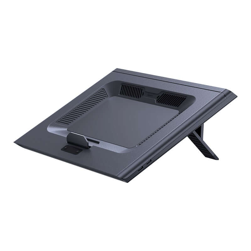 Laptop Notebook Cooling Fan Adjustable Stand for 13 to 21 inch with RGB Light