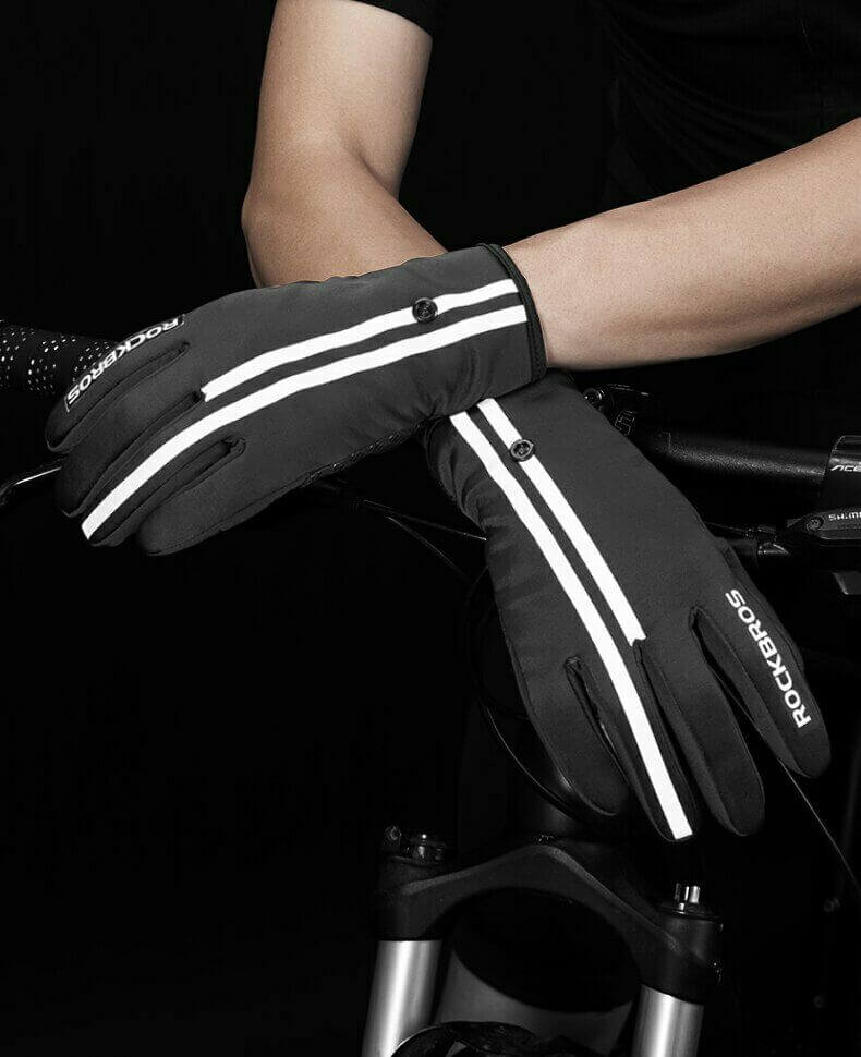 Cycling Warm Bike Bicycle Sport Glove Full Finger Gloves support Touch Screen