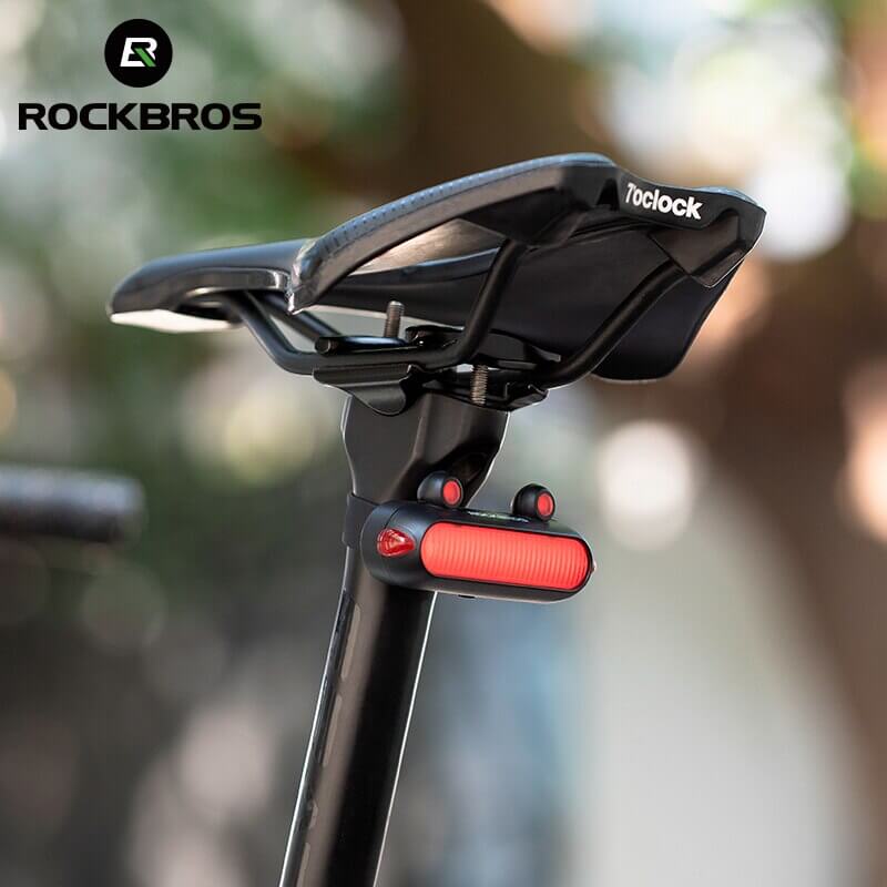 Bike Rear Light Waterproof Cycling Bicycle Saddle Seat Taillight
