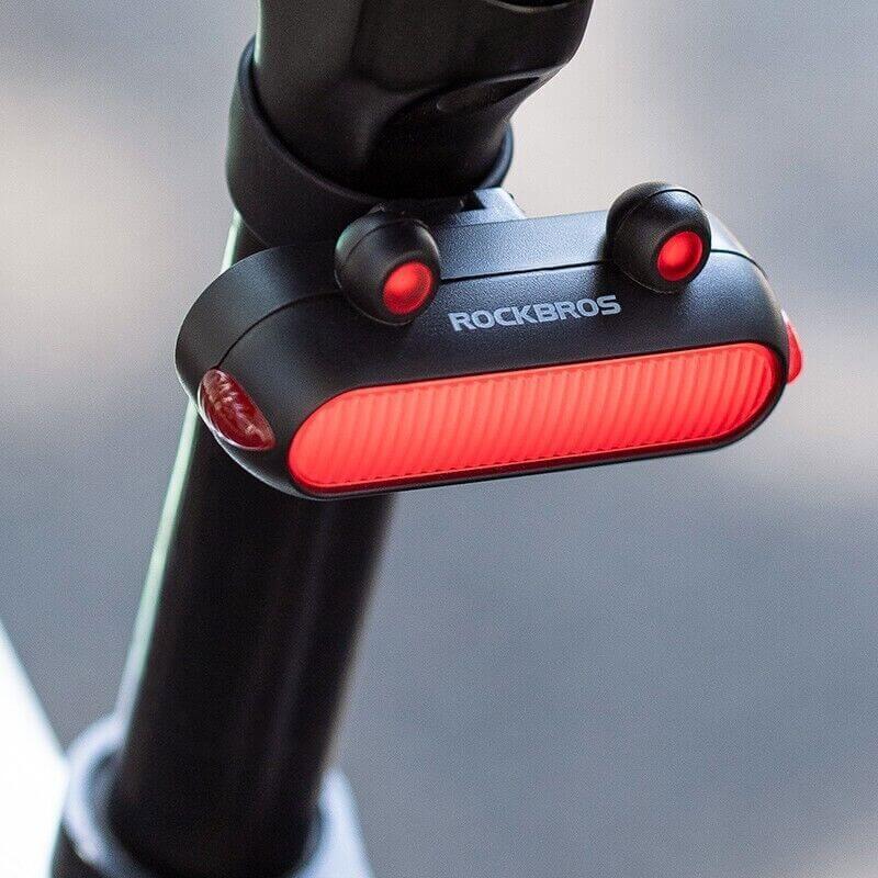 Bike Rear Light Waterproof Cycling Bicycle Saddle Seat Taillight