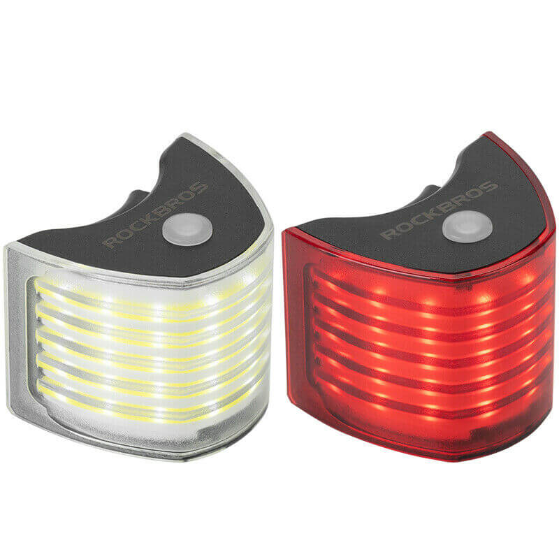 Bicycle Rear Light 180Β° Wide Warning Tail Light 5 Modes USB Rechargeable