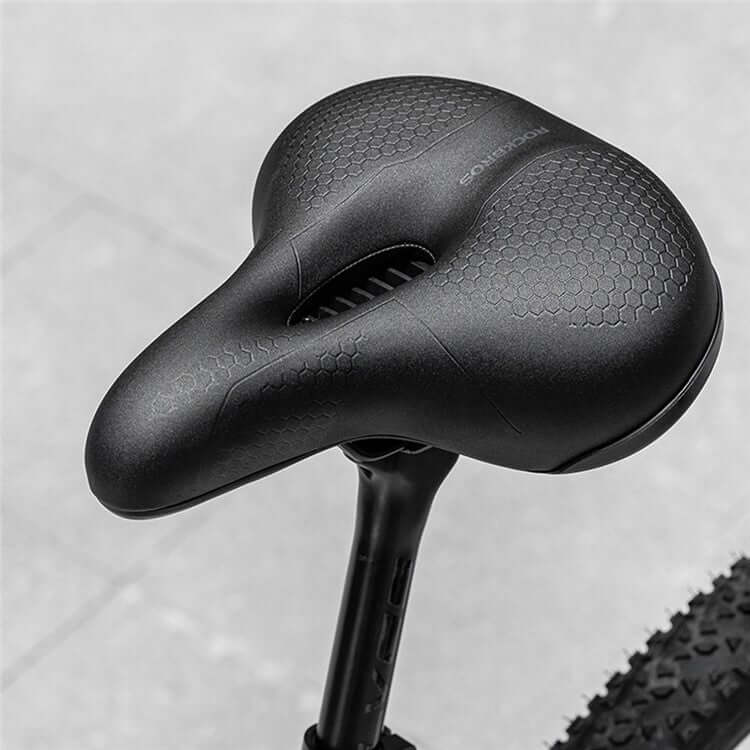 Soft Bicycle Saddle Breathable PU Memory Foam Hollow MTB Road Bike Seat Cushion