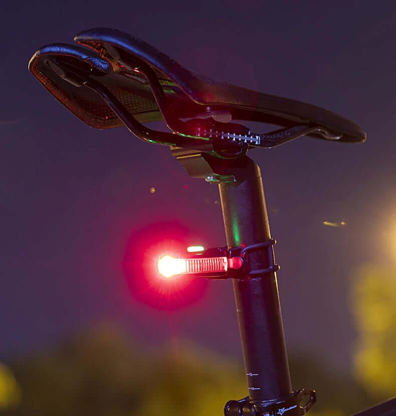 Bicycle Bike Rear Light Tail Light Led USB Rechargeable Ultralight Warning Light