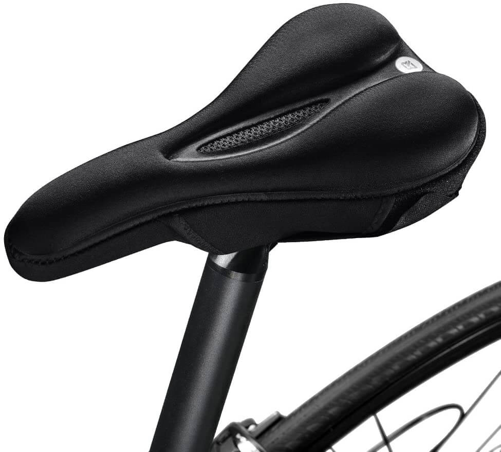 Bicycle Breathable Silica Gel Mat Bicycle Saddle Seat Cover for Kids Bike