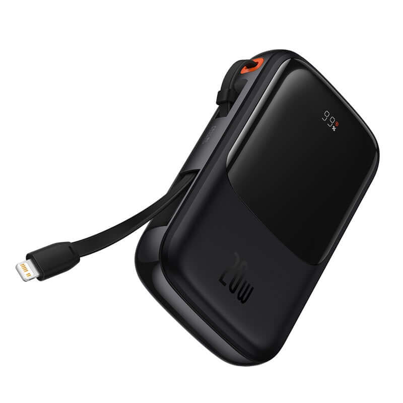 20W Fast Charging Charger Power Bank 10000mAh Build-in iPhone Lightning cable