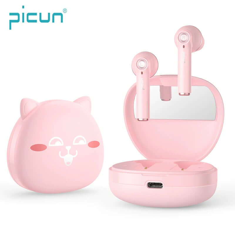 TWS Bluetooth Earphones Mini Cute Handsfree Headsets Wireless Earbuds