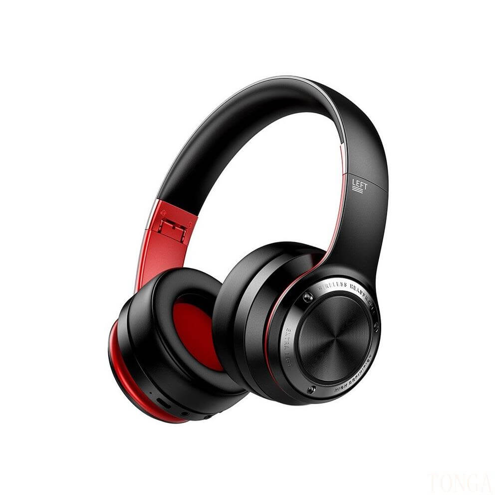 Wireless Headphones Bluetooth 5.0 Headset 40H Play time Touch Control Stereo with Mic Support TF for phone PC