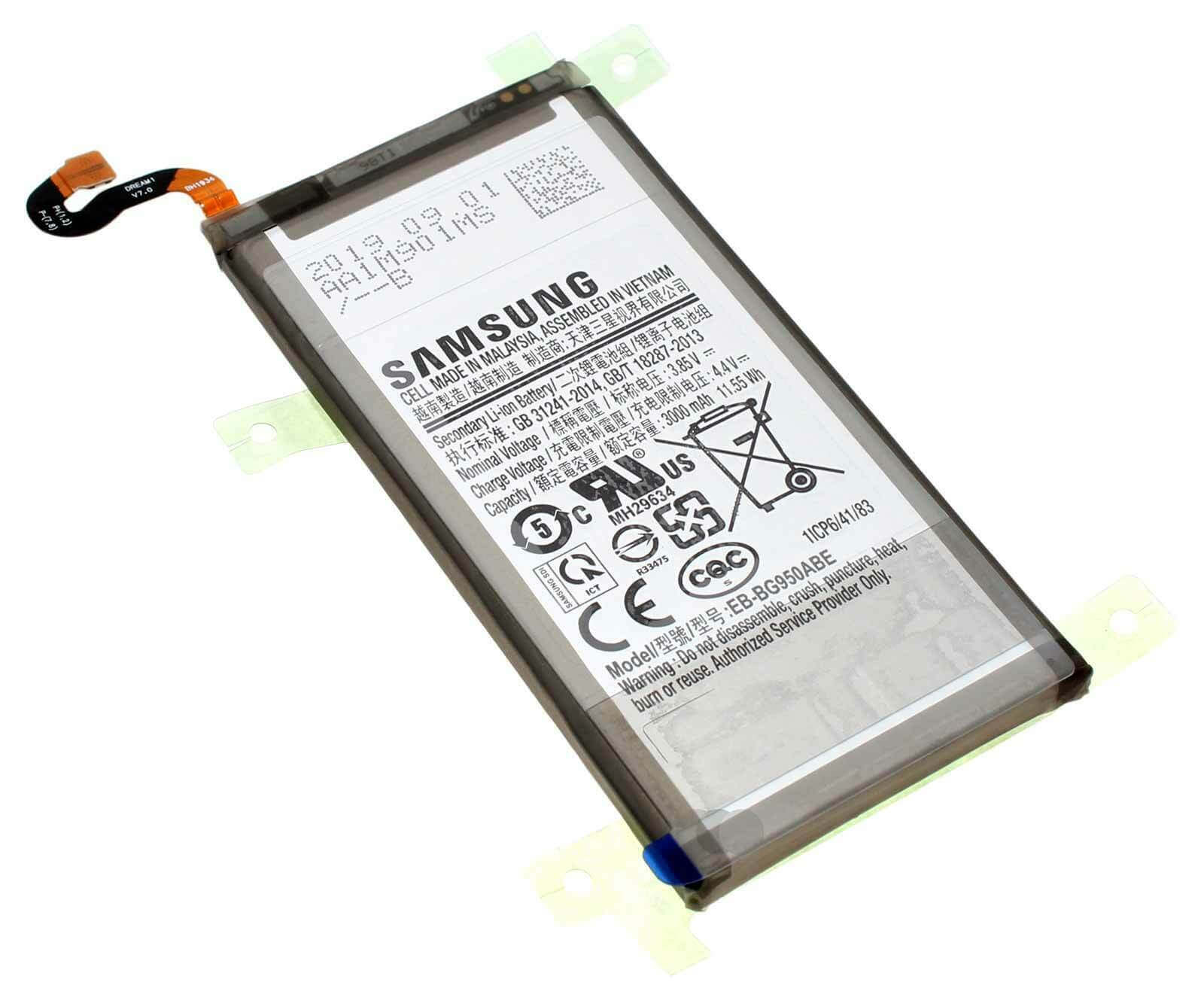 Genuine Samsung Galaxy S8 SM-G950 EB-BG950ABE 3000mAh Battery