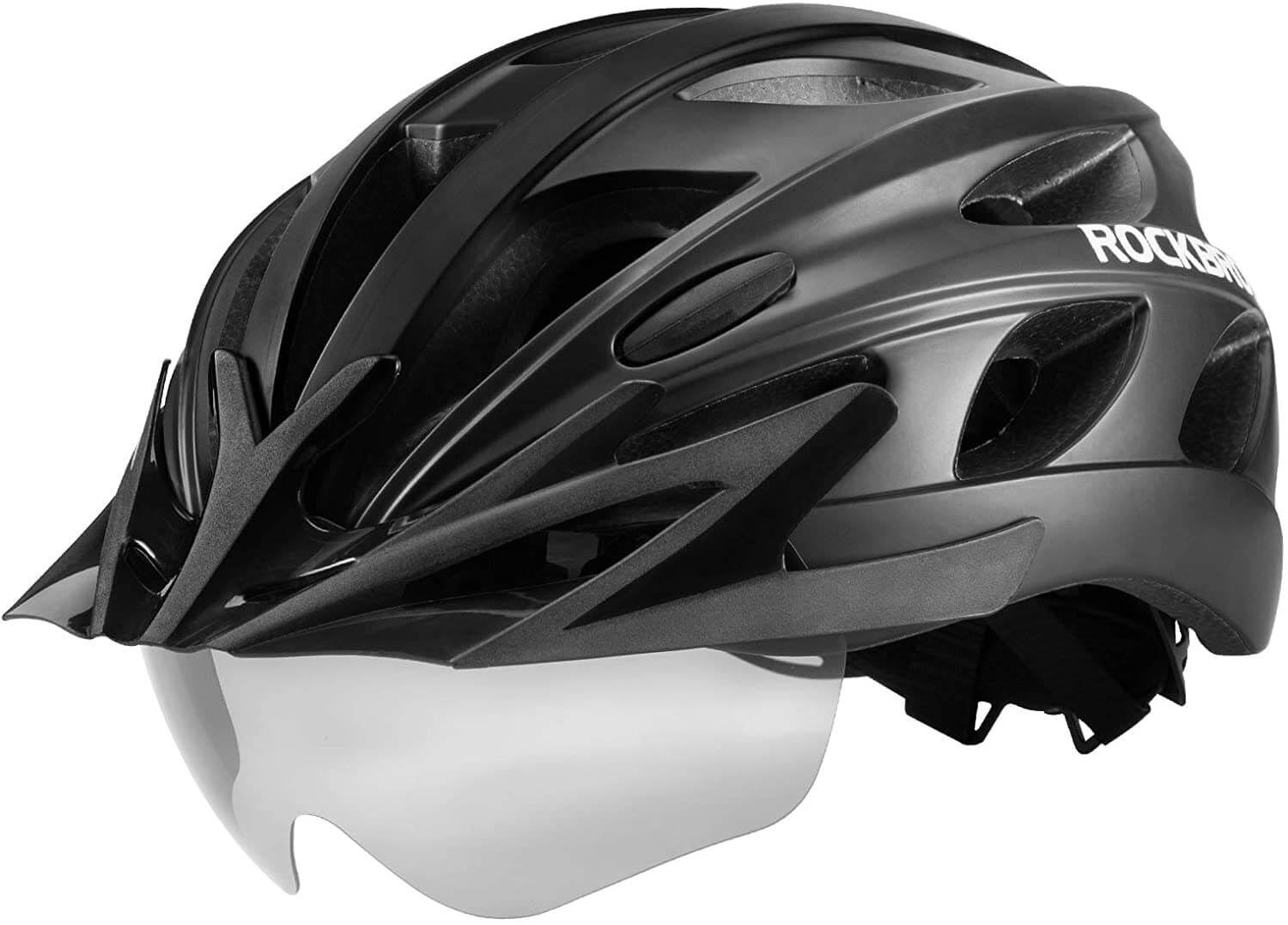 Cycling Bike Bicycle Helmet unisex Breathable with Removable Goggles & Sun Visor