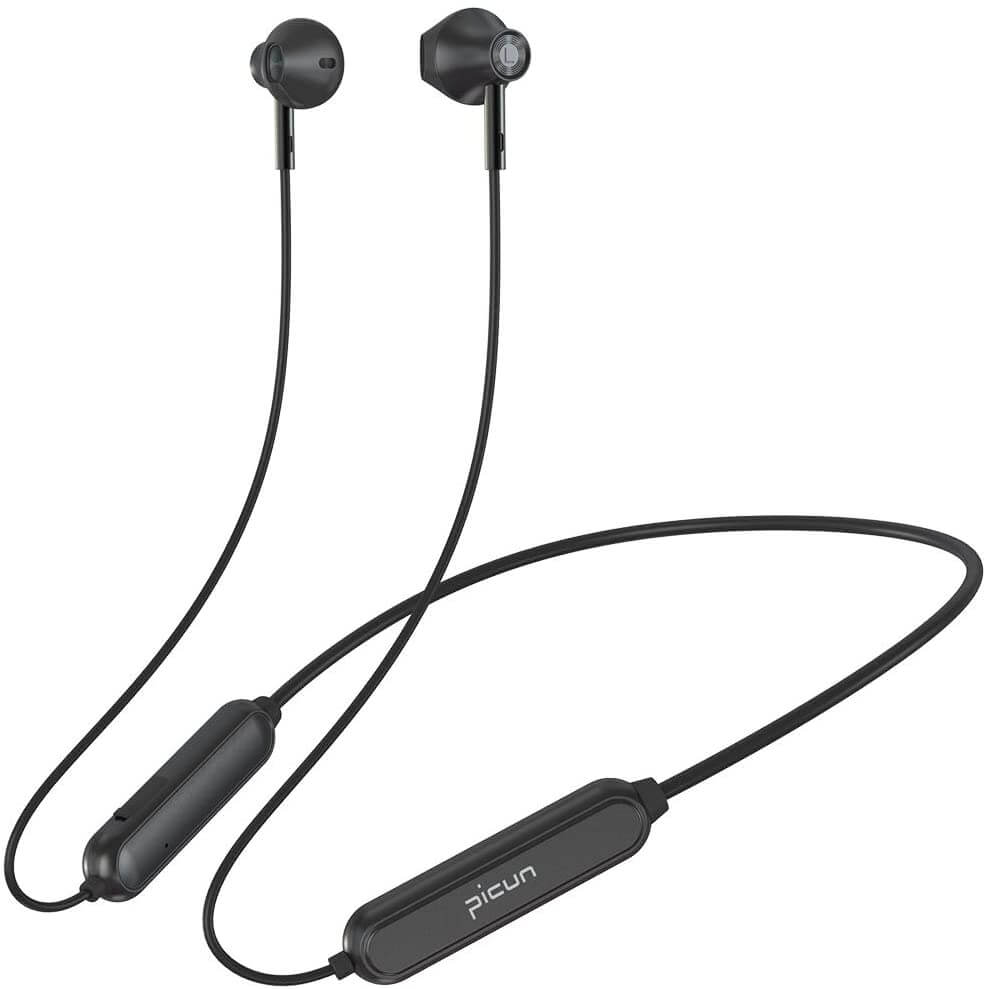 Magnetic neckband earphones hot sale