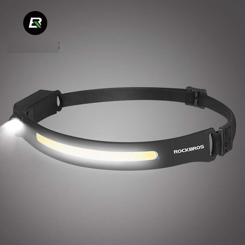 Waved sensor Headlight Outdoor Cycling Light Rechargeable Night Running Light