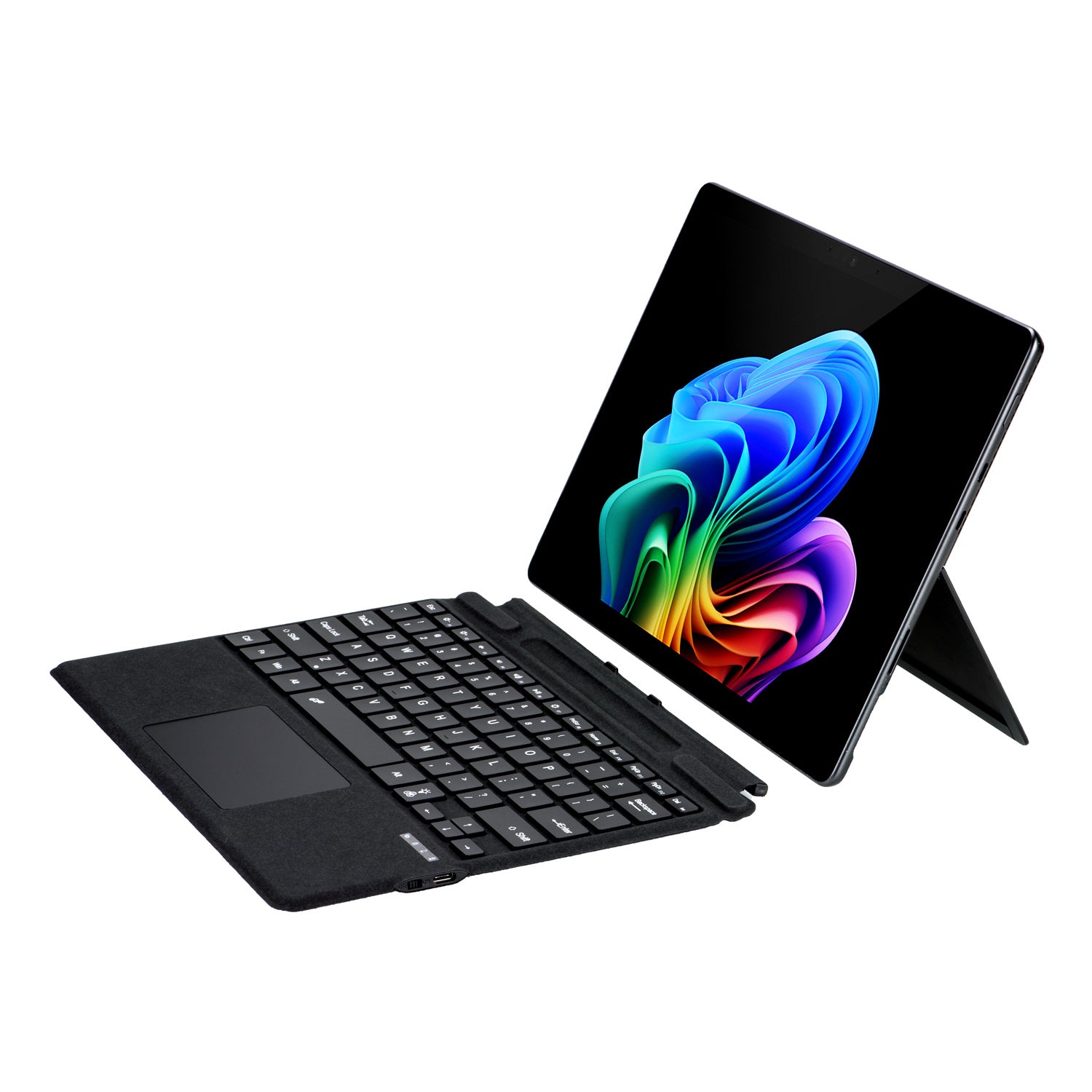 Slim Surface Pro 8 / 9 / 10 / X / 11 Bluetooth Keyboard With Trackpad Rechargeable