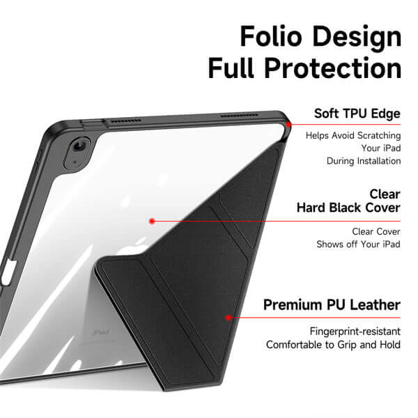 iPad 10th 10.9"  Smart Protective Case Cover with Pencil Holder