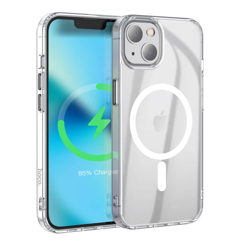iPhone 13 transparent TPU Magsafe magnetic protective Clear case