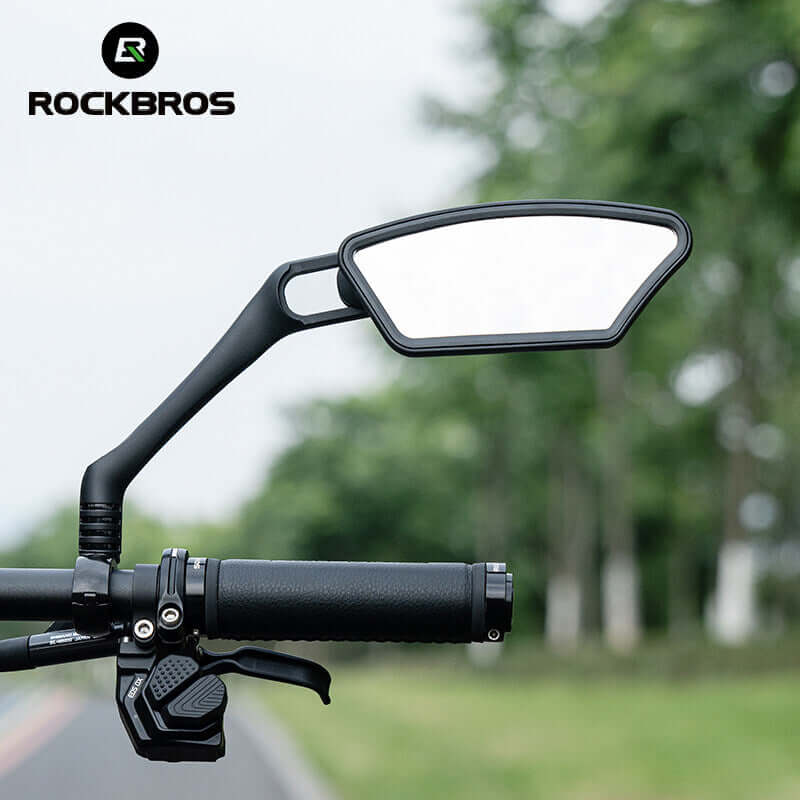 Bike Handlbar Mount Bicycle Rearview Mirror Angle Adjustable