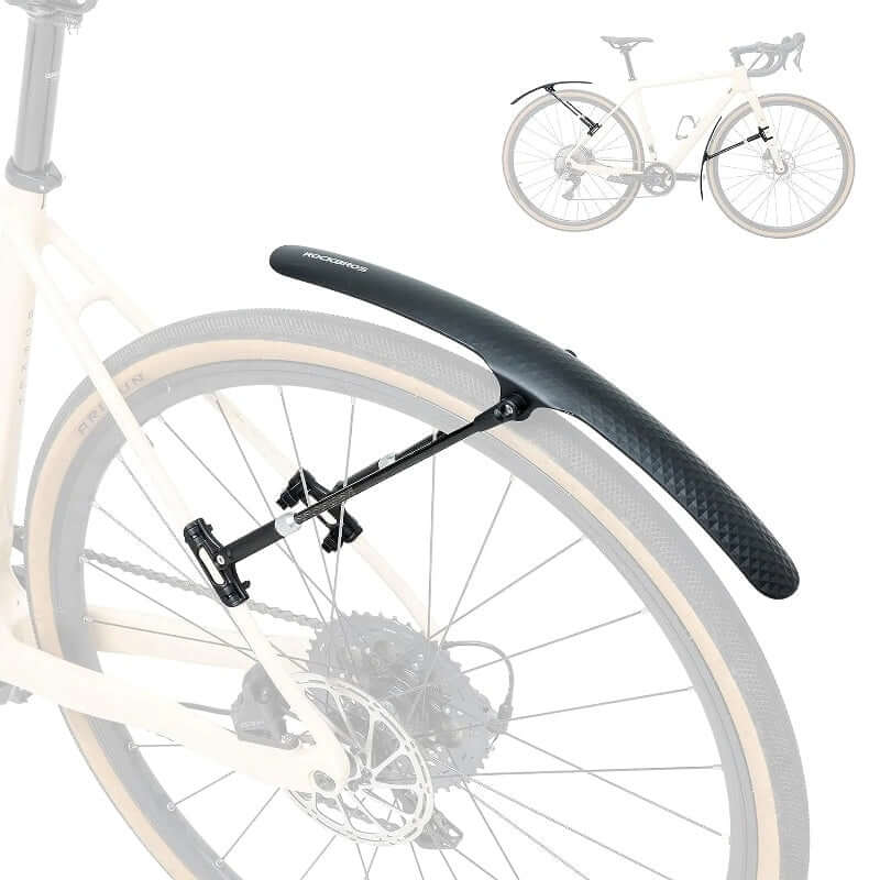 700C Road Bike Front Rear Mudguard Bicycle Fender Adjustable