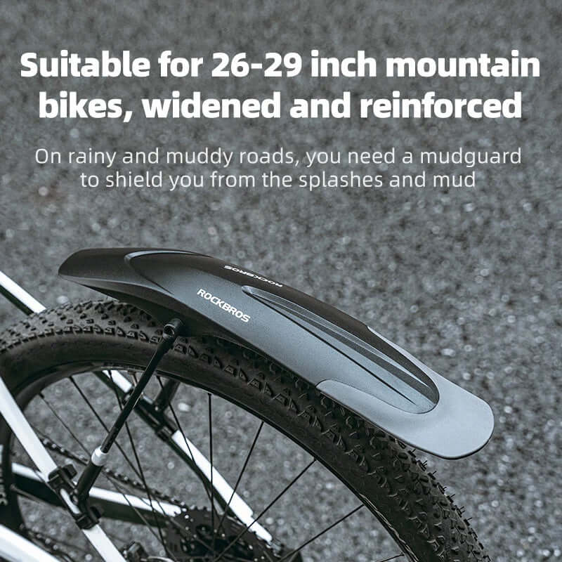 Bicycle Mudguard Front Rear Fender for Mountain Bike 26" 27.5" 29"