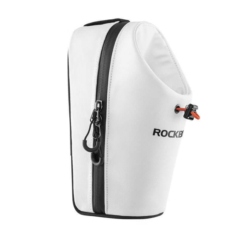 Bike Scooter Front Handlebar Bicycle Water Bottle Bag 1.5L - White