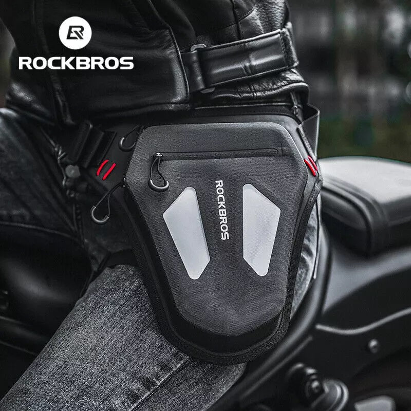 Waterproof Motorcycle Motorbike Side Belt Waist Leg Bag Pack