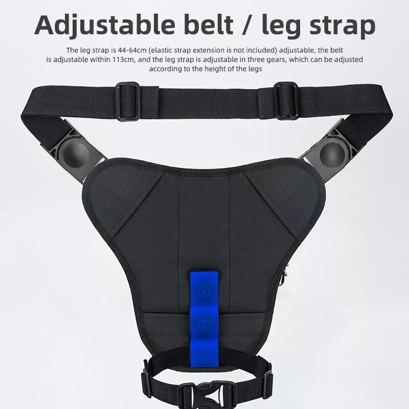 Motorcycle Motorbike Drop Leg Waist Pack Belt Bag Backpack