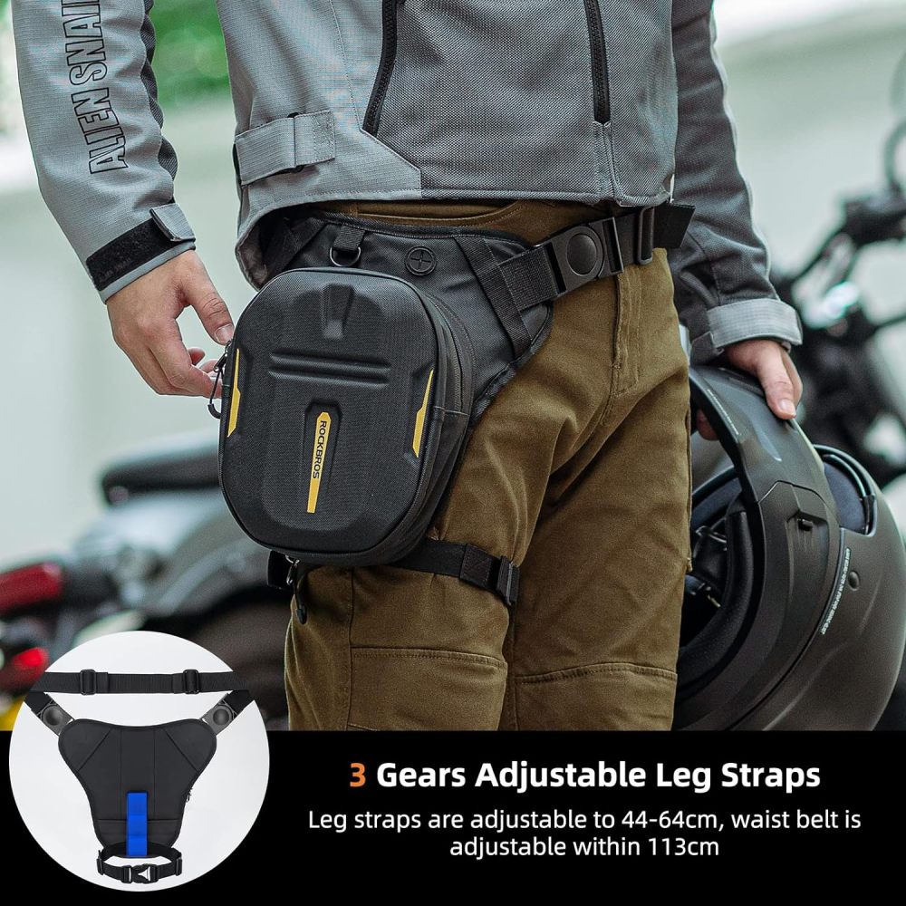 Motorcycle Motorbike Drop Leg Waist Pack Belt Bag Backpack