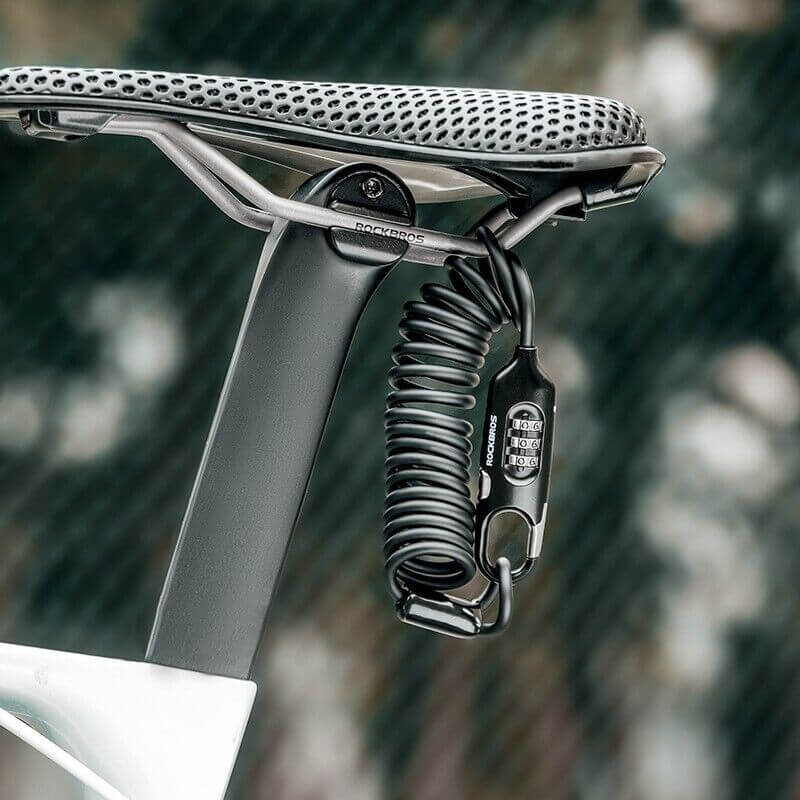 Portable Bicycle Bike Password Lock Steel Lightweight Anti-Theft