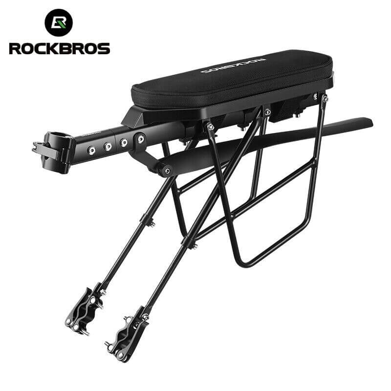 Bicycle Rear Aluminum Alloy Cargo Pannier Carrier Rack for 26" to 29" Bike