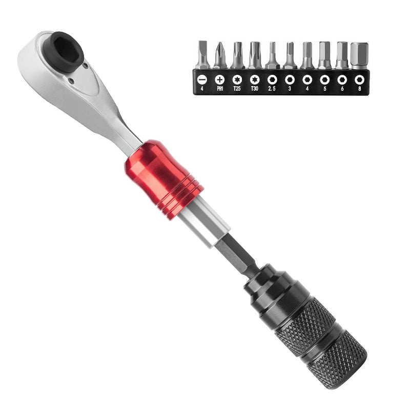 Portable Tool Repair Tools Kits Ratchet Wrench Set Torque Screwdriver