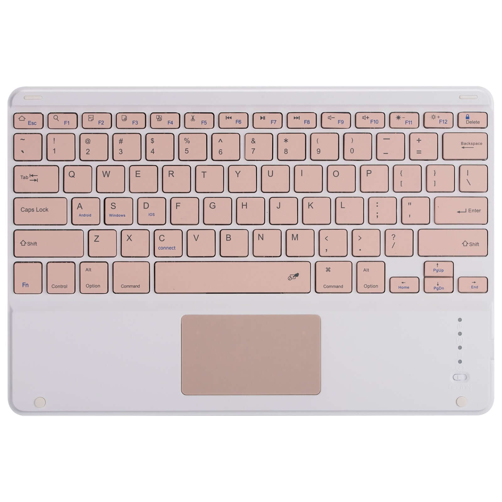 iPad Pro 12.9 2022 2021 2020 2018 Backlit Trackpad Removable Bluetooth Keyboard Cover