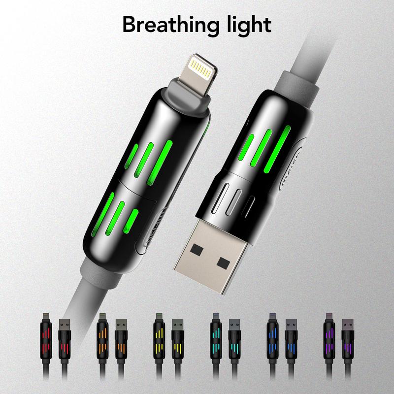 4 in 1 USB USB-C Lightning Fast Charging Data Cable 240W 2M