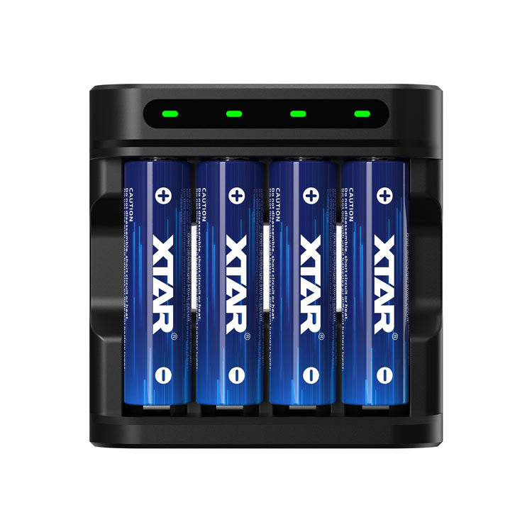 1.5V AA Lithium 4150mWh Rechargeable  Battery 4-Pack with Low-Voltage Indicator