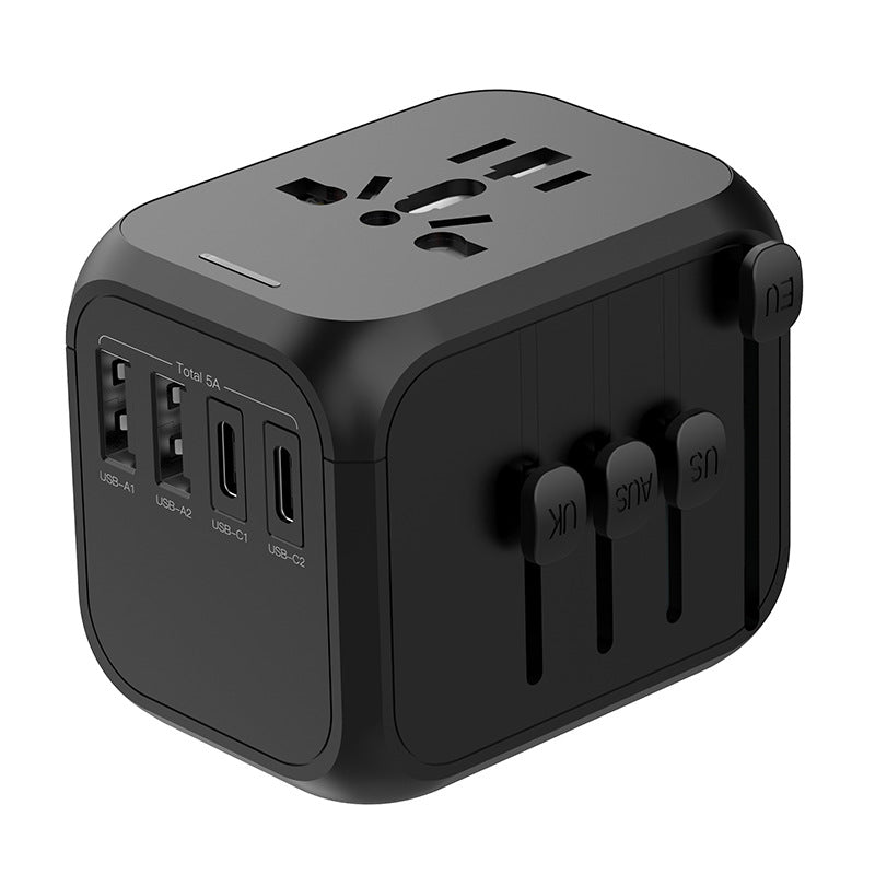 Universal International Travel Adapter for EU UK AU US Socket & Plug