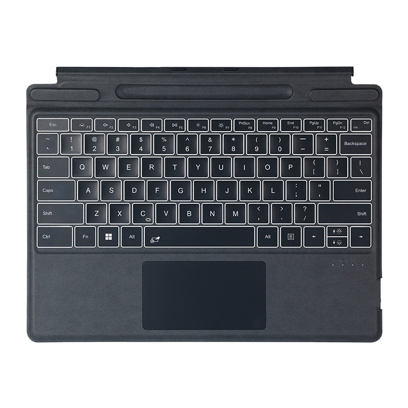 Slim Surface Pro 8 / 9 / 10 / X Bluetooth Keyboard With Trackpad Rechargeable