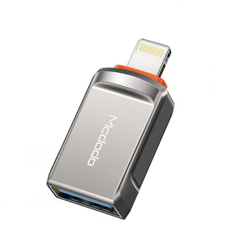 USB-A to iPhone Lightning Converter Adapter Support OTG