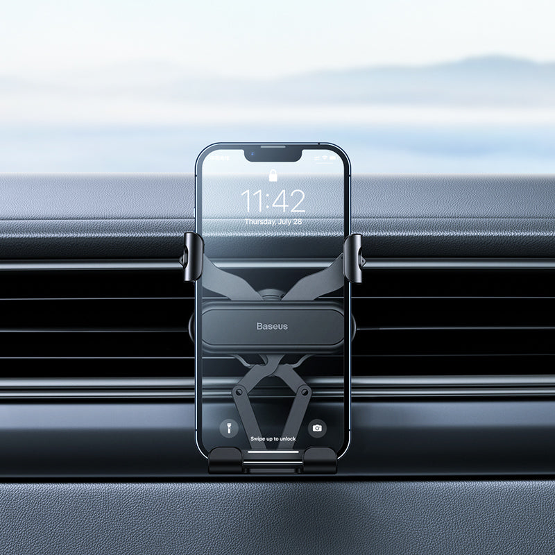Gravity Car Mount Air Vent Outlet Mobile Phone Holder