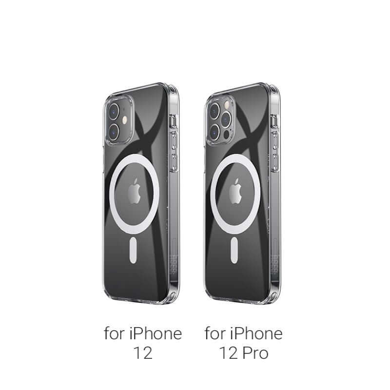iPhone 12 mini/12/12 Pro/12 Pro Max transparent TPU Magsafe magnetic protective case