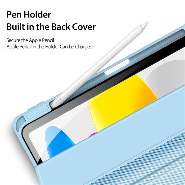 iPad 10th 10.9" 2022 Flip Stand Protective Case With Pencil Holder