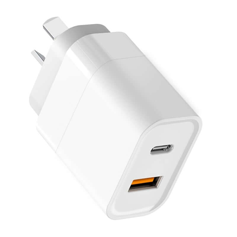 30W USB-C USB-A Dual Port fast charge Wall Charger