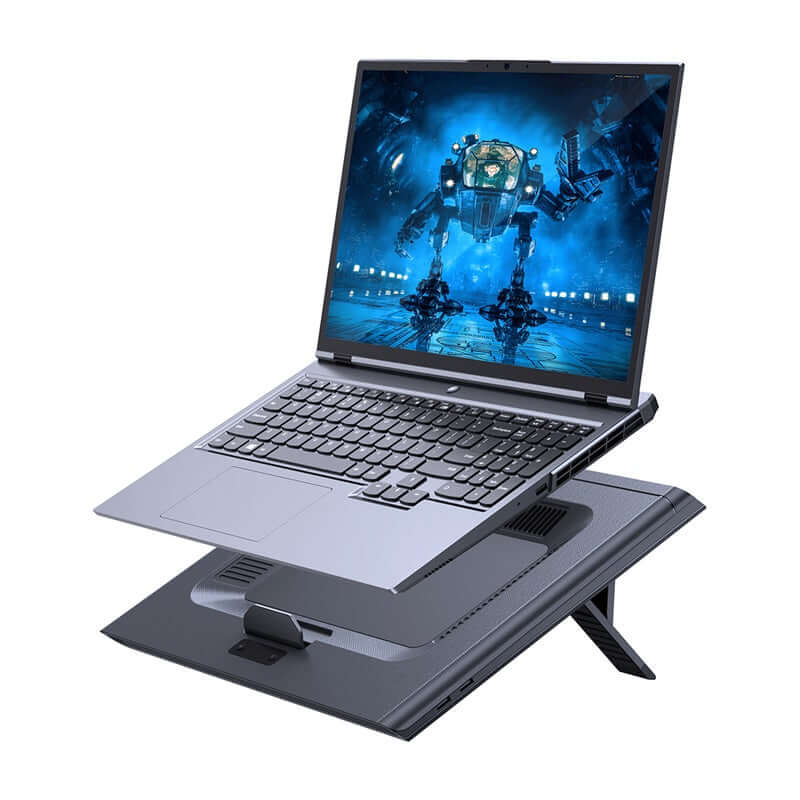 Laptop Notebook Cooling Fan Adjustable Stand for 13 to 21 inch with RGB Light