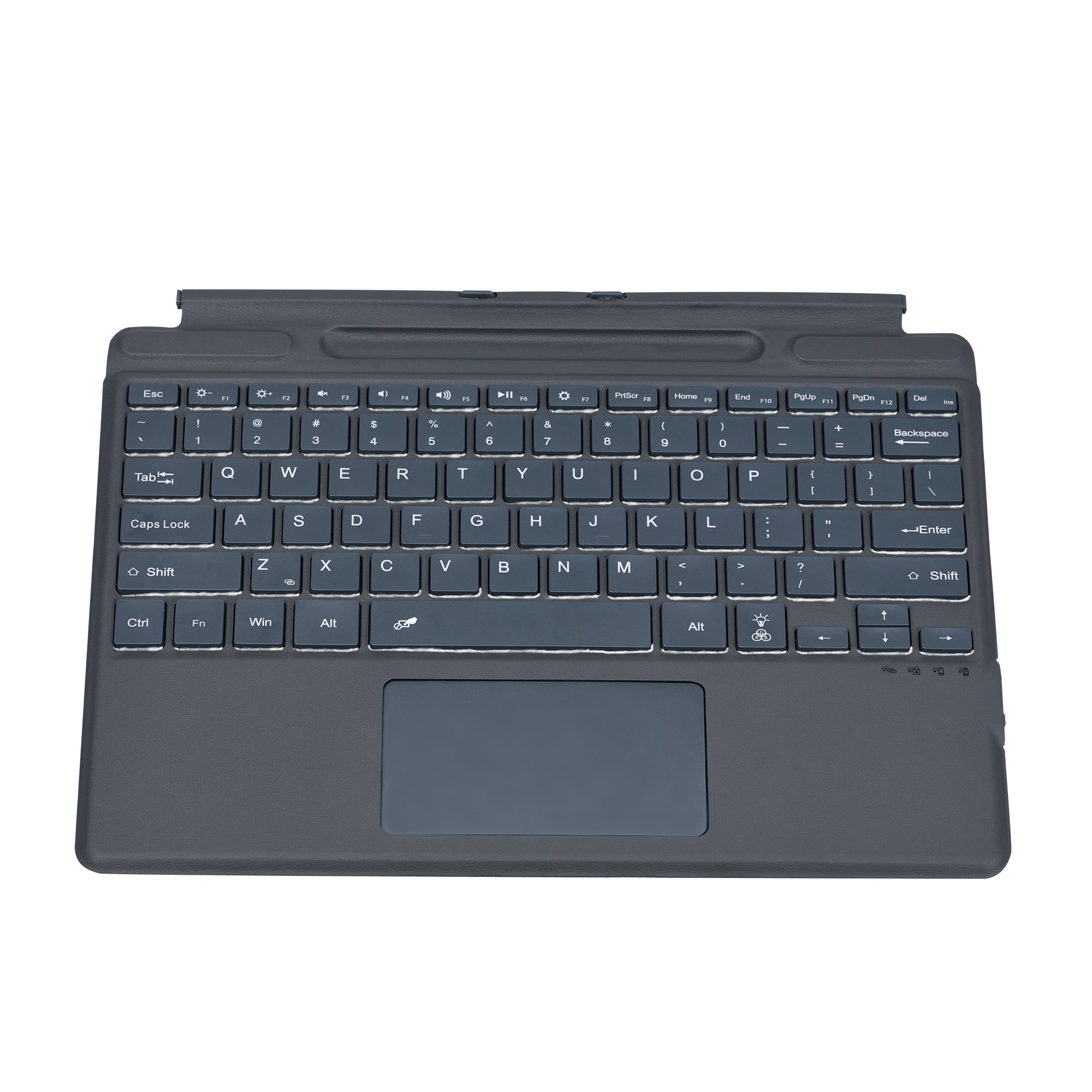 Slim Microsoft Surface Pro 8 / Pro X Bluetooth Keyboard With Trackpad Rechargeable