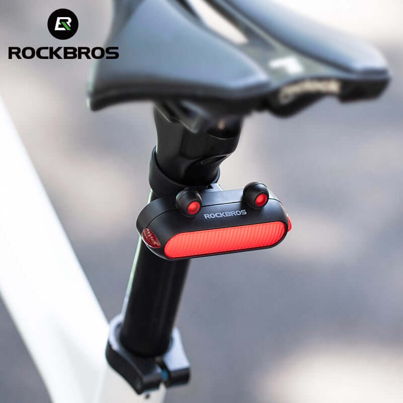 ROCKBROS 5000mAh Bicycle Light Cycling Power Bank Waterproof Bike Front  Light