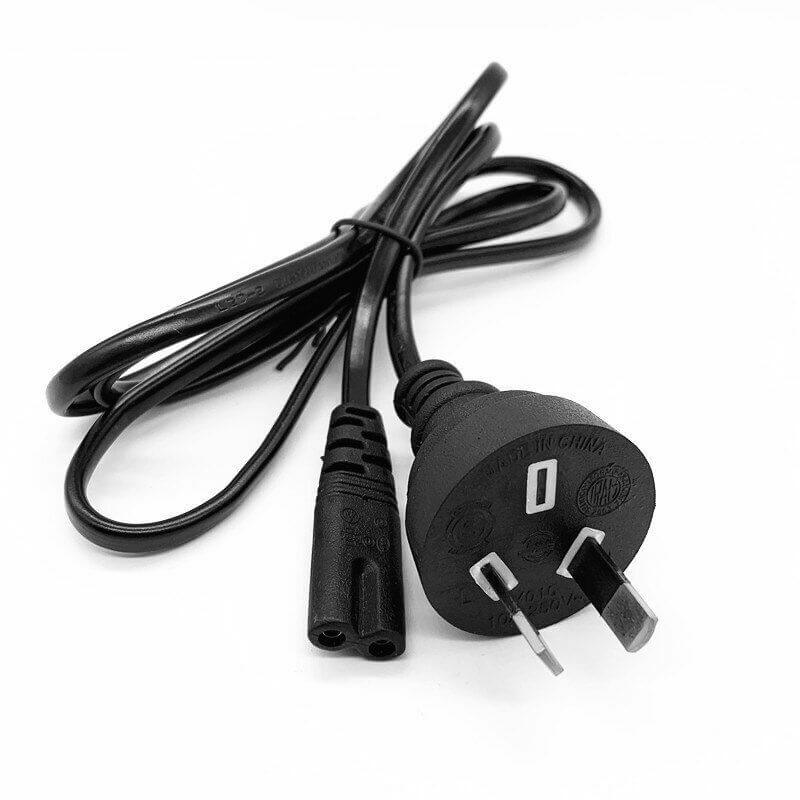 NZ Laptop Wall Plug Power Cord 2 Pin / 2 Prong SAA Apporved 1.8m