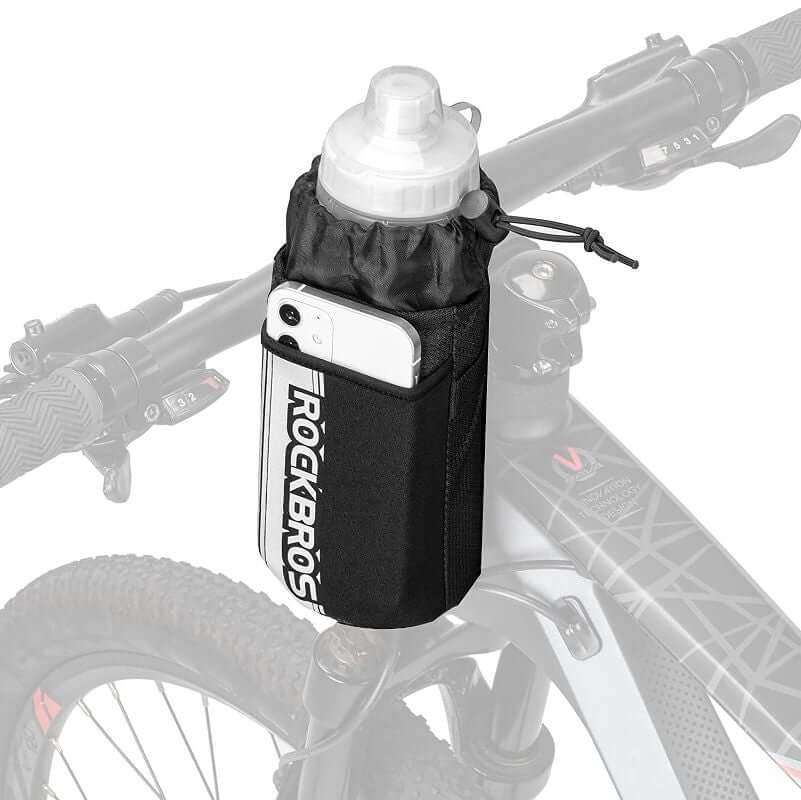 Bicycle Handlebar Bag Cycling Water Bottle Pocket Holder Scooter Bag