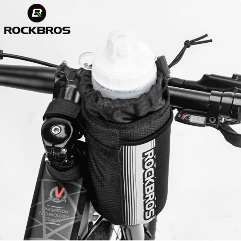 Bicycle Handlebar Bag Cycling Water Bottle Pocket Holder Scooter Bag