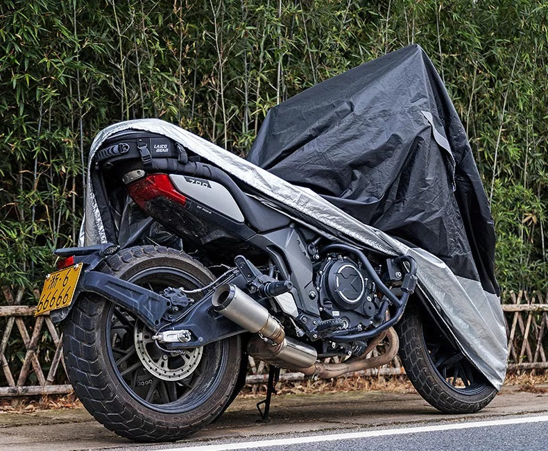 Motorcycle Motorbike Rain Cover Waterproof Outdoor Sun Protection Protective Cover