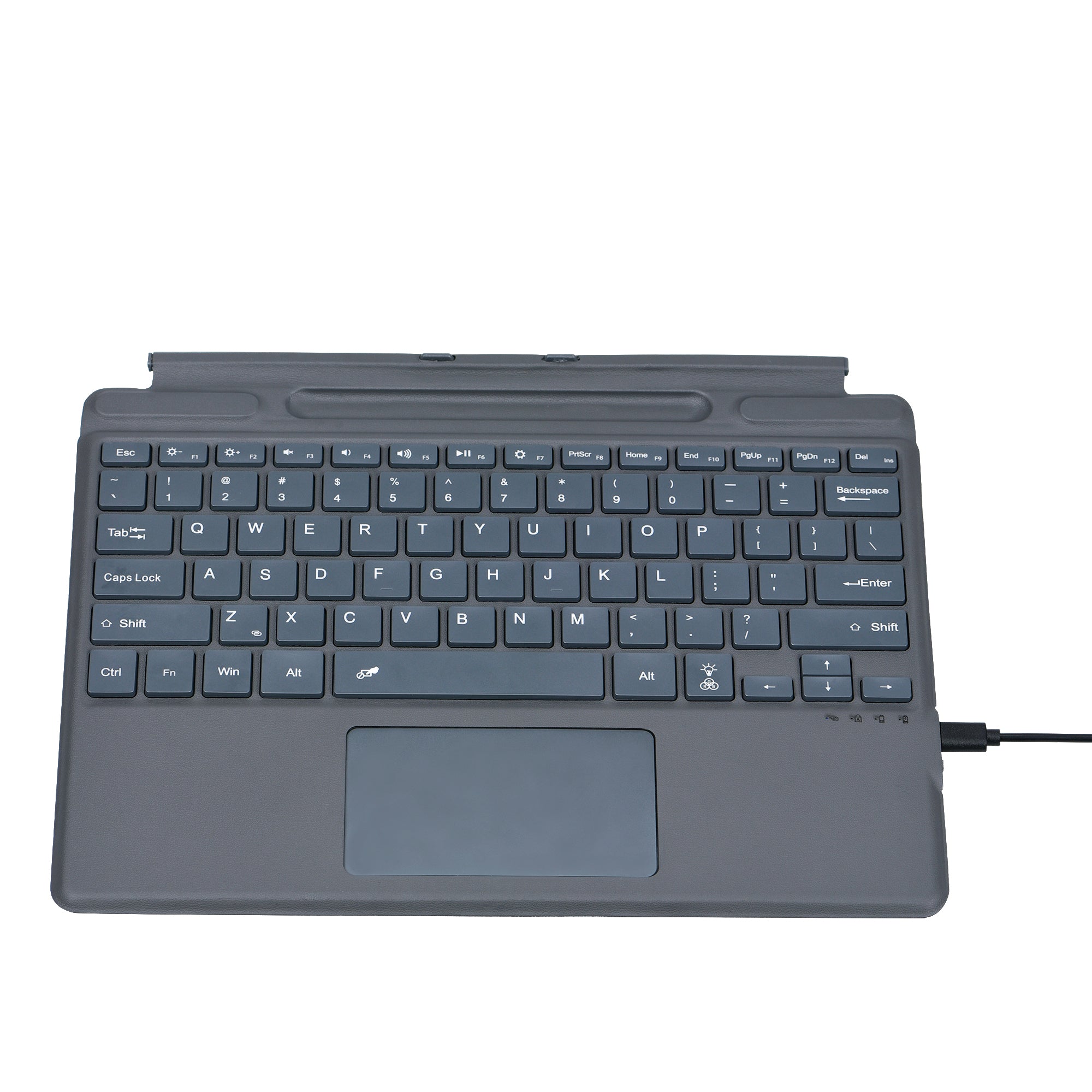 Slim Microsoft Surface Pro 8 / Pro X Bluetooth Keyboard With Trackpad Rechargeable